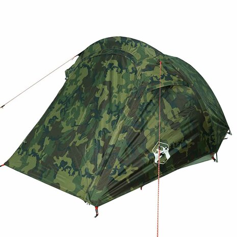 Tunneltent 2-persoons waterdicht camouflage 5