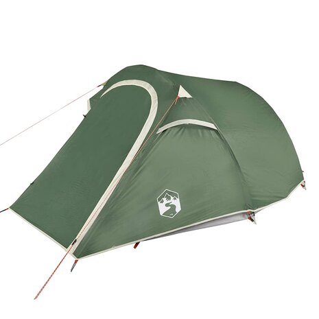 Tunneltent 2-persoons waterdicht groen 5