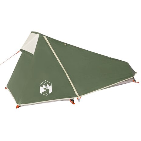 Tunneltent 1-persoons waterdicht groen 5