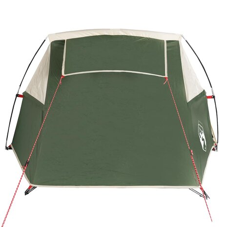 Tunneltent 2-persoons waterdicht groen 9