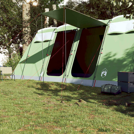 Tunneltent 10-persoons waterdicht groen 3