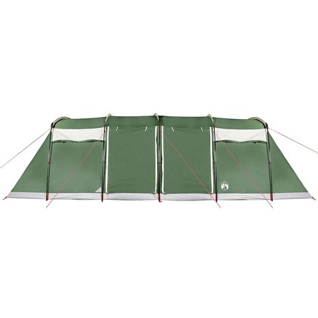 Tunneltent 10-persoons waterdicht groen 7