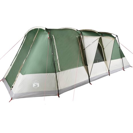 Tunneltent 4-persoons waterdicht groen 5