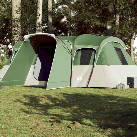 Tunneltent 16-persoons waterdicht groen 1