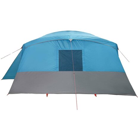 Tunneltent 16-persoons waterdicht blauw 8