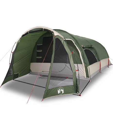 Tunneltent 8-persoons waterdicht groen 2