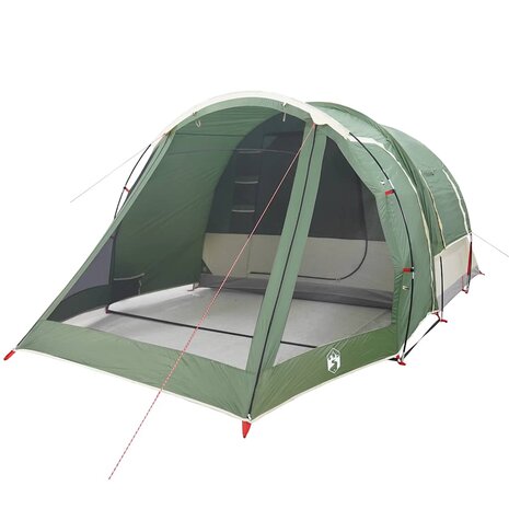 Tunneltent 4-persoons waterdicht groen 5