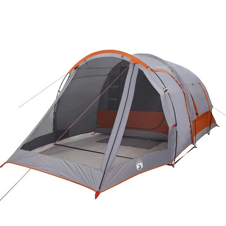 Tunneltent 4-persoons waterdicht grijs 5