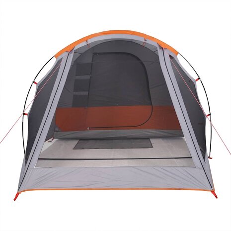 Tunneltent 4-persoons waterdicht grijs 6