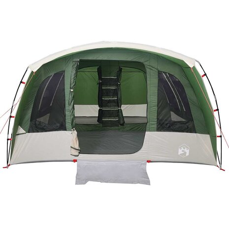 Tunneltent 8-persoons waterdicht groen 7