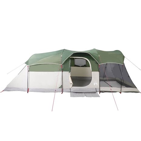 Tunneltent 8-persoons waterdicht groen 6