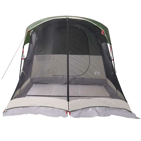 Tunneltent 8-persoons waterdicht groen 8