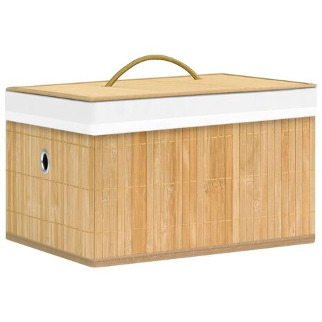 Opbergboxen 4 st bamboe 2