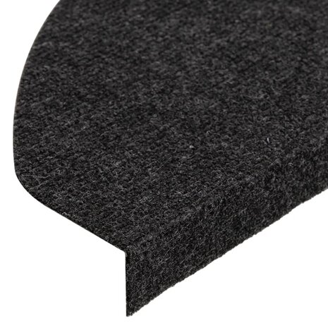 Trapmatten zelfklevend 15 st 65x22,5x3,5 cm zwart 7