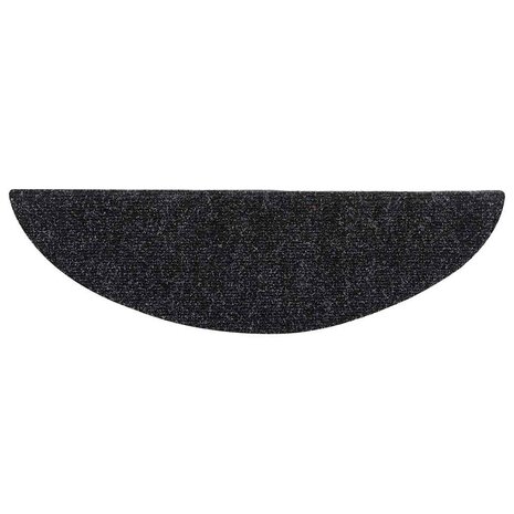 Trapmatten zelfklevend 5 st 56x17x3 cm naaldvilt zwart 4