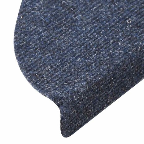 Trapmatten zelfklevend 10 st 56x17x3 cm naaldvilt blauw 6