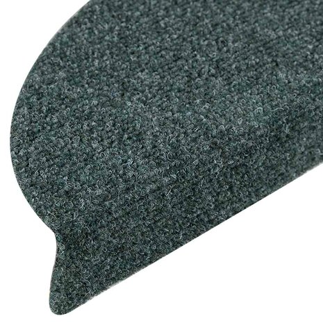 Trapmatten zelfklevend 5 st 56x17x3 cm naaldvilt groen 6