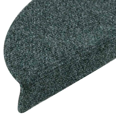 Trapmatten zelfklevend 10 st 56x17x3 cm naaldvilt groen 6