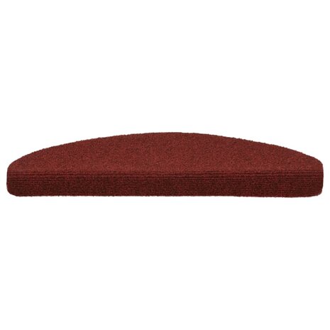 Trapmatten zelfklevend 10 st 65x21x4 cm naaldvilt rood 3
