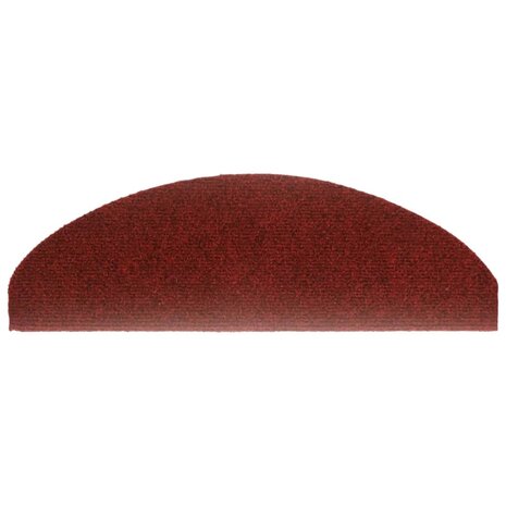 Trapmatten zelfklevend 10 st 65x21x4 cm naaldvilt rood 4