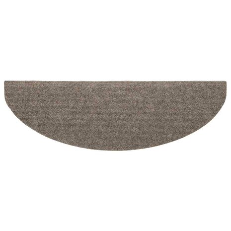 Trapmatten zelfklevend 10 st 65x21x4 cm naaldvilt crèmekleurig 5