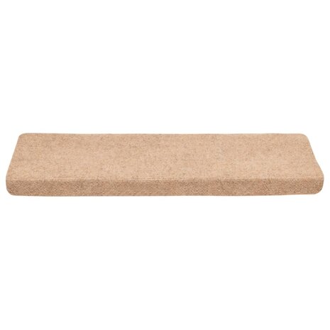 Trapmatten 10 st 65x21x4 cm naaldvilt crèmekleurig 4