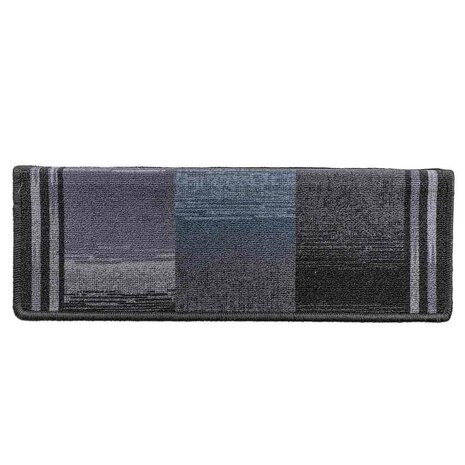 Trapmatten zelfklevend 5 st 65x21x4 cm zwart en grijs 4