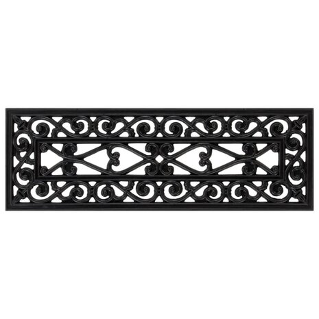Trapmatten 5 st 25x75 cm rubber 2