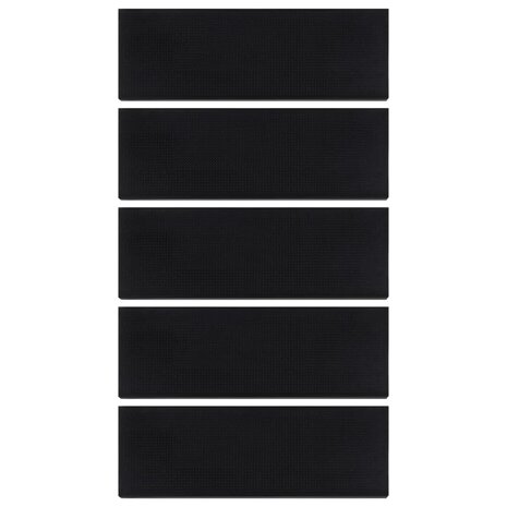 Trapmatten 5 st 25x75 cm rubber 3