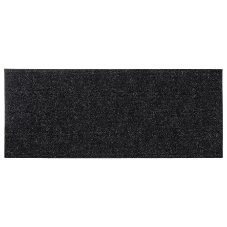 15 st Trapmatten zelfklevend rechthoekig 60x25 cm zwart 5