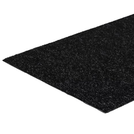 15 st Trapmatten zelfklevend rechthoekig 60x25 cm zwart 6