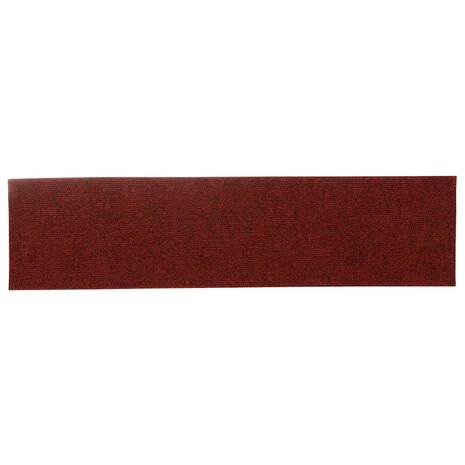 15 st Trapmatten zelfklevend rechthoekig 76x20 cm rood 5