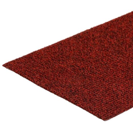 15 st Trapmatten zelfklevend rechthoekig 76x20 cm rood 6