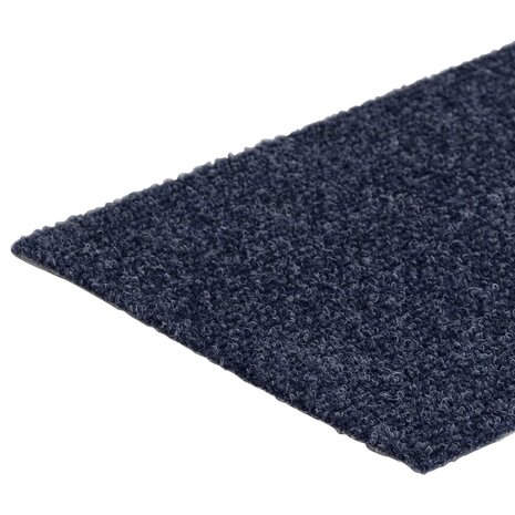 15 st Trapmatten zelfklevend rechthoekig 76x20 cm grijsblauw 6