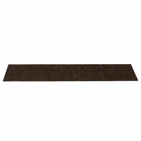 15 st Trapmatten zelfklevend rechthoekig 76x20 cm bruin 4