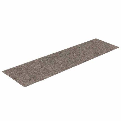15 st Trapmatten zelfklevend rechthoekig 76x20 cm crèmekleurig 3