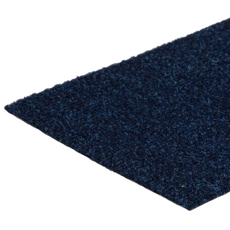 15 st Trapmatten zelfklevend rechthoekig 76x20 cm blauw 6