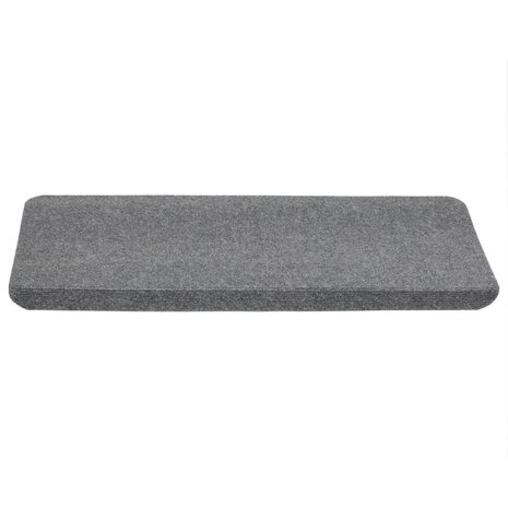 Trapmatten zelfklevend 15 st 65x24,5x3,5 cm grijs 4