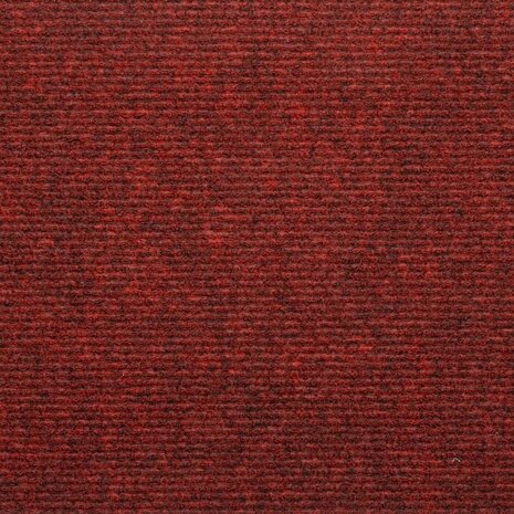 Trapmatten zelfklevend 15 st 65x24,5x3,5 cm rood 7