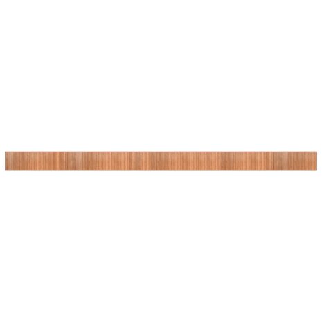 Vloerkleed rechthoekig 60x1000 cm bamboe naturel 2
