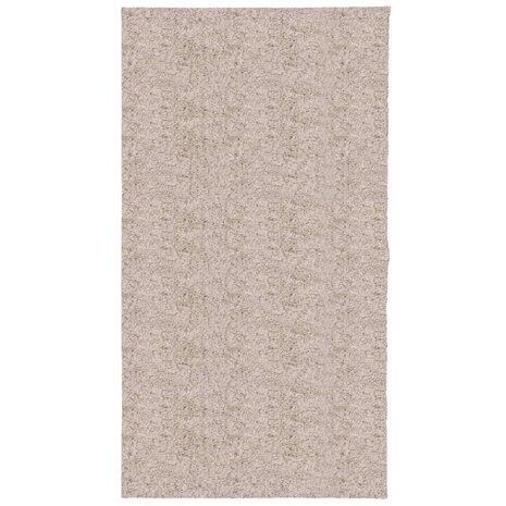 Vloerkleed PAMPLONA shaggy hoogpolig modern 80x150 cm beige 2