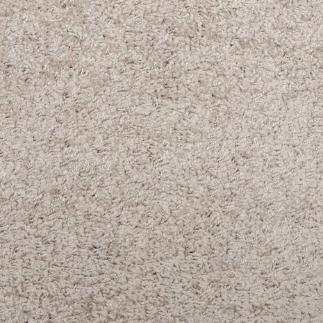 Vloerkleed PAMPLONA shaggy hoogpolig modern Ø 80 cm beige 9