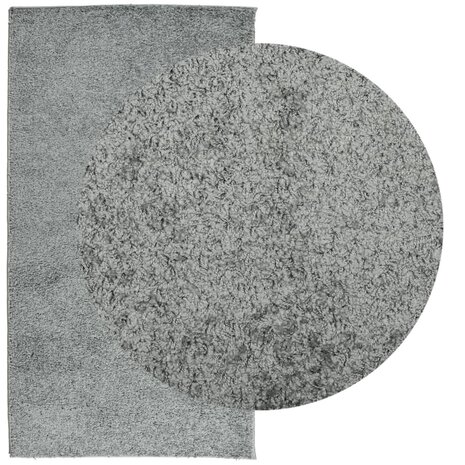 Vloerkleed PAMPLONA shaggy hoogpolig modern 60x110 cm groen 3