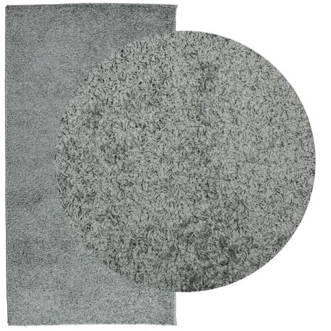 Vloerkleed PAMPLONA shaggy hoogpolig modern 80x150 cm groen 3