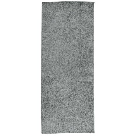 Vloerkleed PAMPLONA shaggy hoogpolig modern 80x200 cm groen 2