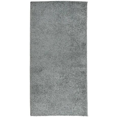Vloerkleed PAMPLONA shaggy hoogpolig modern 100x200 cm groen 2