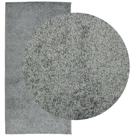 Vloerkleed PAMPLONA shaggy hoogpolig modern 100x200 cm groen 3