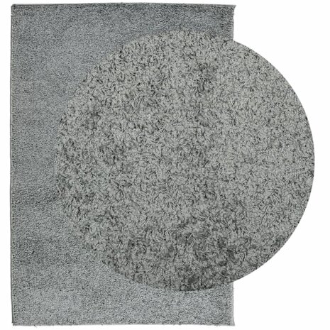 Vloerkleed PAMPLONA shaggy hoogpolig modern 120x170 cm groen 3