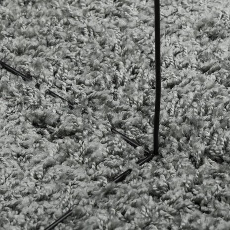 Vloerkleed PAMPLONA shaggy hoogpolig modern Ø 100 cm groen 8