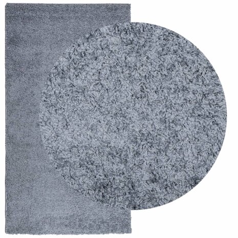 Vloerkleed PAMPLONA shaggy hoogpolig modern 80x150 cm blauw 3